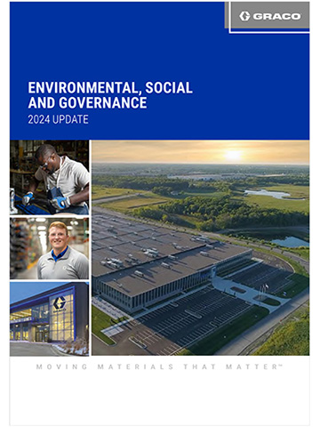 Zpráva Graco ESG 2023.